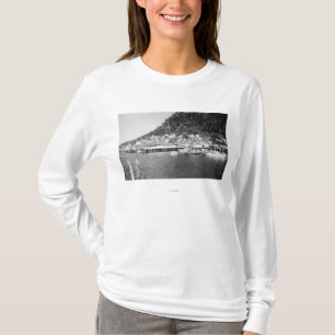 Uitzicht van Ketchikan, Alaska Waterfront Foto T-shirt