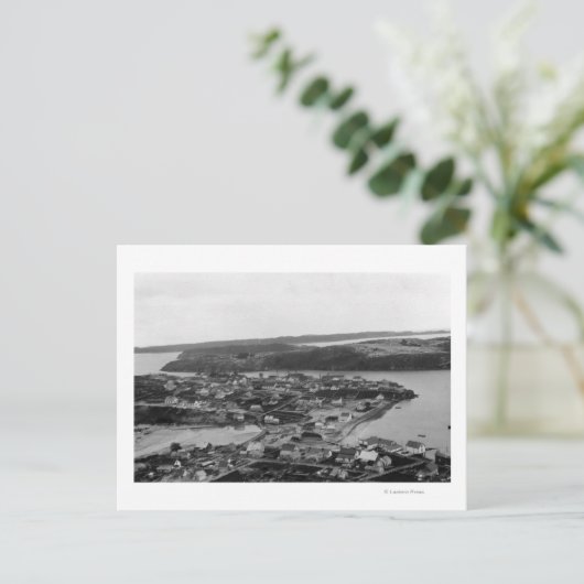 Uitzicht van Kodiak, Alaska-foto Briefkaart (Staand voorkant)