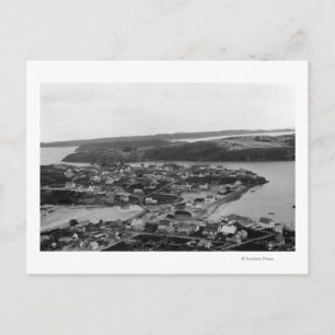 Uitzicht van Kodiak, Alaska-foto Briefkaart