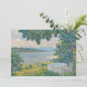 Uitzicht van Lake Starnberg | Edward Cucuel (Staand voorkant)