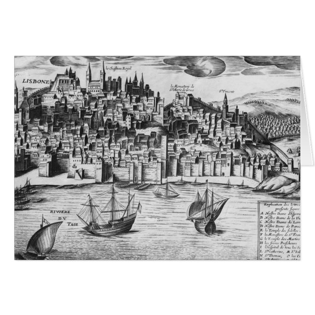 Uitzicht van Lissabon (Voorkant Horizontaal)