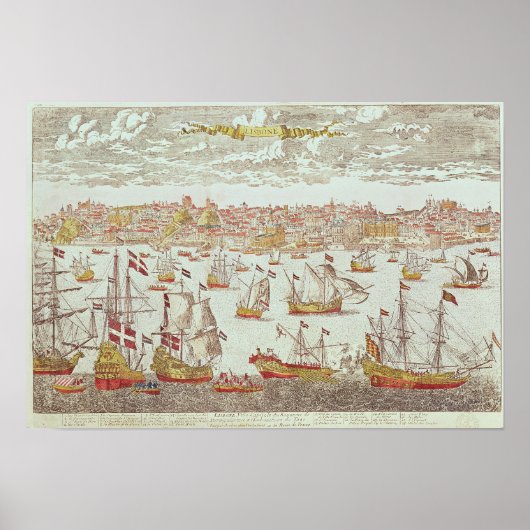 Uitzicht van Lissabon Poster (Voorkant)