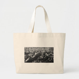 Uitzicht van Londen Grote Tote Bag