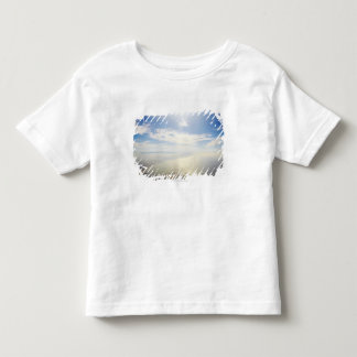 Uitzicht van Long Beach, Californië Kinder Shirts
