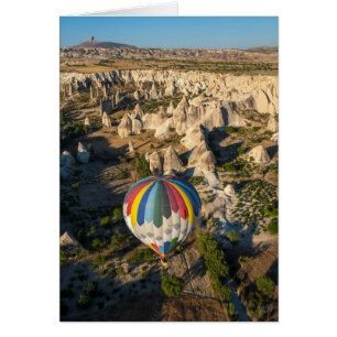 Uitzicht van luchtballonnen, Cappadocia