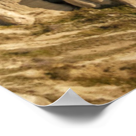 Uitzicht van luchtballonnen, Cappadocia 2 Poster (Hoek)