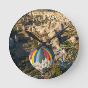 Uitzicht van luchtballonnen, Cappadocia Ronde Klok