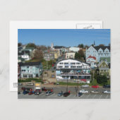 Uitzicht van Lunenburg, Nova Scotia Briefkaart (Voorkant / Achterkant)