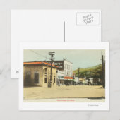 Uitzicht van Main StreetLos Gatos, CA Briefkaart (Voorkant / Achterkant)