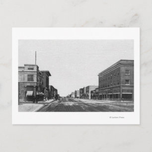 Uitzicht van Main StreetTwin Herfsten, ID Briefkaart