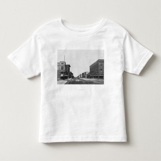 Uitzicht van Main StreetTwin Herfsten, ID Kinder Shirts (Voorkant)