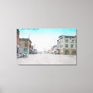 Uitzicht van Main StreetVale, OF Canvas Afdruk