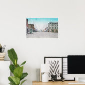 Uitzicht van Main StreetVale, OF Poster (Thuiskantoor)