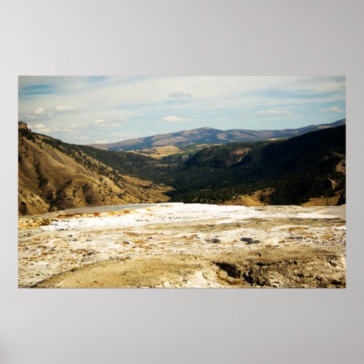 Uitzicht van Mammoth afdrukken Poster (Voorkant)