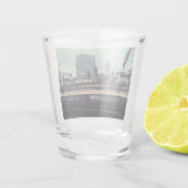 Uitzicht van Manchester Shot Glas (Achterkant)