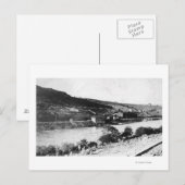 Uitzicht van Maupin, Oregon en Deschutes Briefkaart (Voorkant / Achterkant)