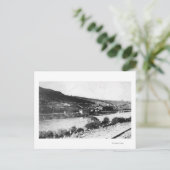 Uitzicht van Maupin, Oregon en Deschutes Briefkaart (Staand voorkant)