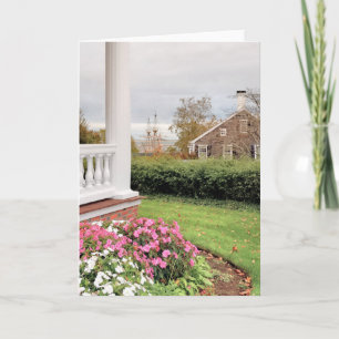 Uitzicht van Mayflower Society House Kaart