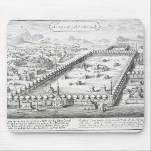Uitzicht van Mekka, van "Entwurf einer histischen Muismat