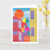 Uitzicht van Mijn Venster Kaart (Gele Bloem)