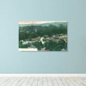 Uitzicht van Mill Valley-Mill Valley, CA Canvas Afdruk (Insitu (Houten vloer))