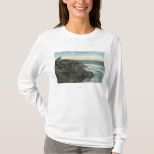 Uitzicht van Mohegan Bluffs and Southeast T-shirt