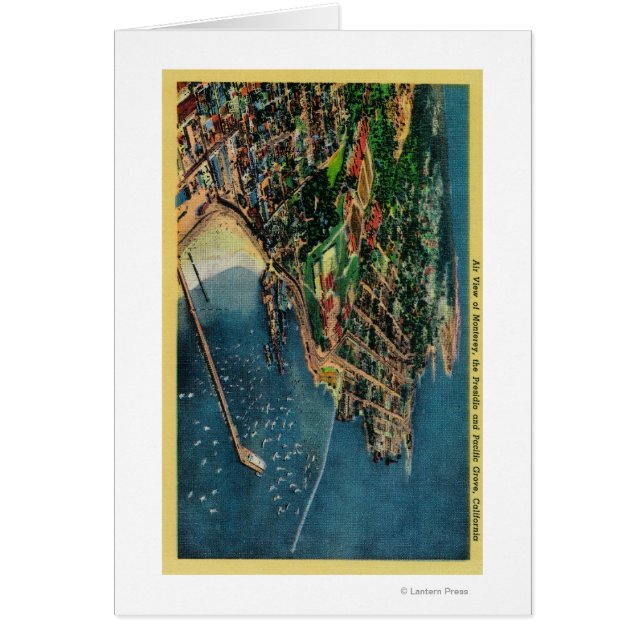 Uitzicht van Monterey en Presido (Voorkant)