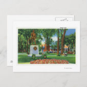 Uitzicht van Monument in Wisner Park Briefkaart (Voorkant / Achterkant)