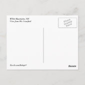 Uitzicht van Mt. Crawford Briefkaart (Achterkant)