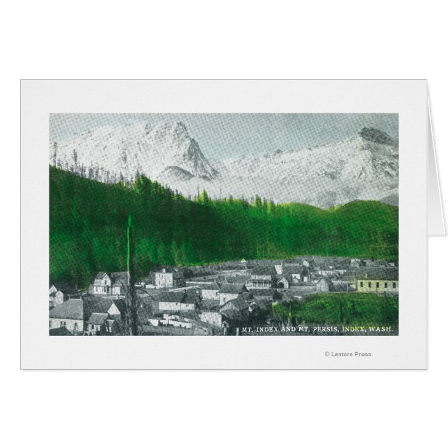 Uitzicht van Mt Index en Mt Persis (Voorkant Horizontaal)