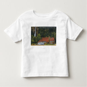 Uitzicht van Multnomah Herfsten Lodge Kinder Shirts