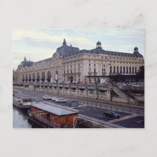 Uitzicht van Musee d'Orsay van het noordwesten Briefkaart