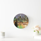 Uitzicht van Neder-Manhattan en de Brooklyn Bridge Ronde Klok (Huis)