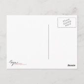 uitzicht van New York Briefkaart (Achterkant)