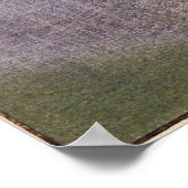 Uitzicht van Nihonbashi itchōme Street Poster (Hoek)