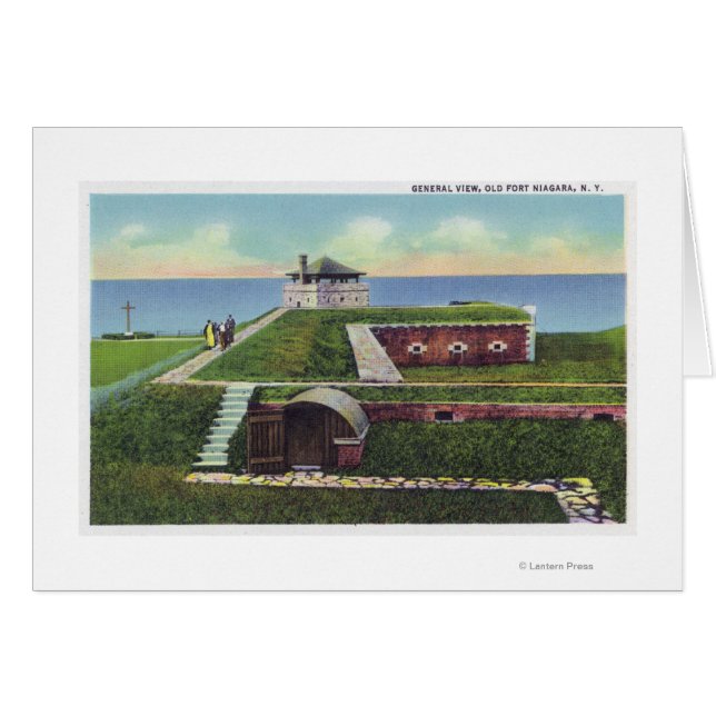 Uitzicht van officier Quarters in het oude Franse  (Voorkant Horizontaal)