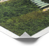 Uitzicht van officier Quarters in het oude Franse Poster (Hoek)