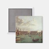 Uitzicht van Old London Bridge Magneet (Voorkant / Achterkant)