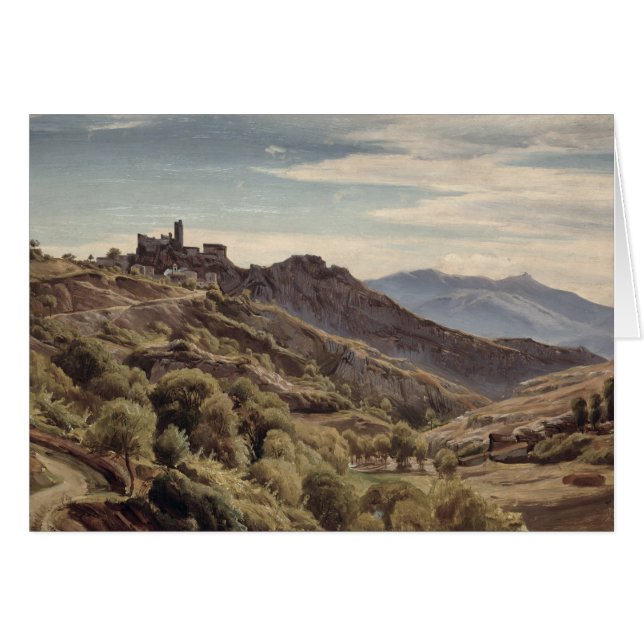 Uitzicht van Olevano (Voorkant Horizontaal)