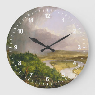 Uitzicht van Onderstel Holyoke, Northampton, Grote Klok