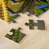 Uitzicht van Onderzetters van Rollers Legpuzzel (Zijkant)