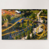 Uitzicht van Onderzetters van Rollers Legpuzzel (Horizontaal)