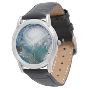 Uitzicht van Orkaan Dorian. Horloge