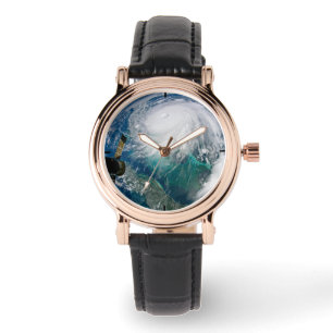 Uitzicht van Orkaan Dorian. Horloge