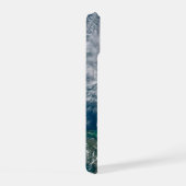 Uitzicht van Orkaan Dorian. iPhone 15 Hoesje (Rechterkant)