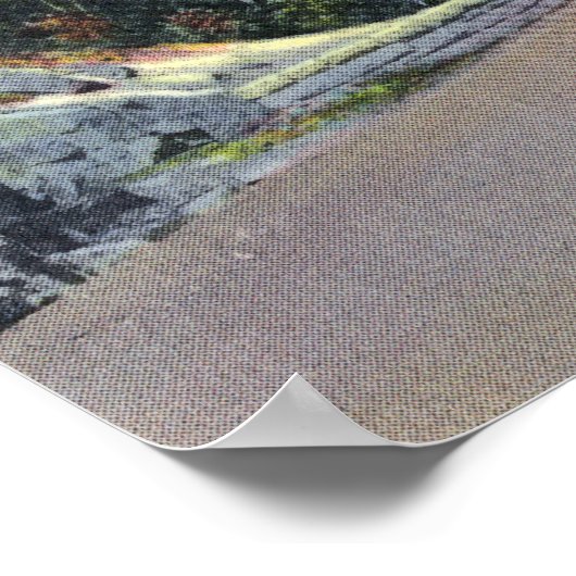 Uitzicht van Otter Creek Viaduct, Chamclear Mt. Poster (Hoek)