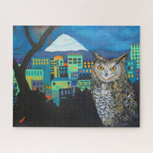 Uitzicht van Owl Legpuzzel
