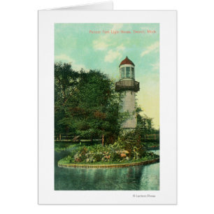 Uitzicht van Palmer Park LighthouseDetroit, MI