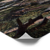 Uitzicht van papierformules vanuit de lucht poster (Hoek)