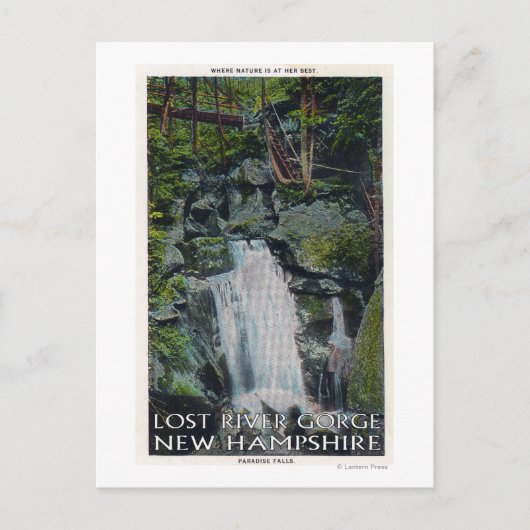 Uitzicht van Paradise Herfsten Briefkaart (Voorkant)